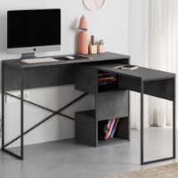 Masa de birou Showdeko Badau Multi Purpose Desk Retro Grey imaginea #5 — magazin online Desire.md