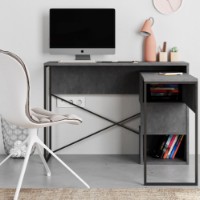 Masa de birou Showdeko Badau Multi Purpose Desk Retro Grey imaginea #6 — magazin online Desire.md