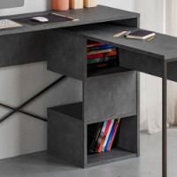 Masa de birou Showdeko Badau Multi Purpose Desk Retro Grey imaginea #7 — magazin online Desire.md