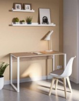 Masa de birou Showdeko Inna Oak Sonoma imaginea #5 — magazin online Desire.md