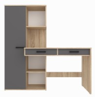 Masa de birou Yasen Лайт Oak Sonoma/Grey Graphite imaginea #2 — magazin online Desire.md