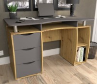 Письменный стол Yasen Смарт Oak Artizan/Grey Graphite