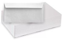 Plic Asil 110x220mm 1000pcs White