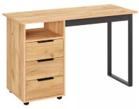 Masa de birou Компанит Лофт-8 1204 Stejar Auriu imaginea #1 — magazin online Desire.md