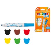 Set carioci Carioca Baby 2+ (53244) 6pcs