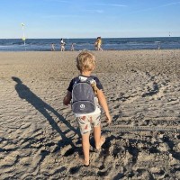 Rucsac pentru copii Petite&Mars Backie Grey Hills (506113) imaginea #4 — magazin online Desire.md