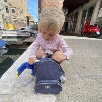 Rucsac pentru copii Petite&Mars Backie Grey Hills (506113) imaginea #5 — magazin online Desire.md