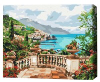 Tablou pe numere Brushme  Vedere spre mare (RBS53740FC) imaginea #1 — magazin online Desire.md