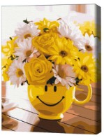 Картина по номерам Brushme Букет счастья (RBS34186FC) фото №1 — интернет-магазин Desire.md