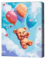 Tablou pe numere Brushme Bilele vesele (KBS0193FC) imaginea #1 — magazin online Desire.md