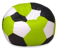 Fotoliu puf BeanBag Ares L Green/White/Black