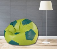 Fotoliu puf BeanBag Ares L Light Green/Dark Green imaginea #2 — magazin online Desire.md