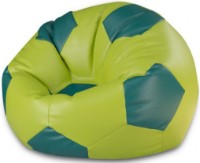 Fotoliu puf BeanBag Ares L Light Green/Dark Green