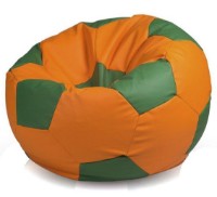 Fotoliu puf BeanBag Ares L Orange/Dark Green