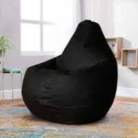 Fotoliu puf BeanBag Oxford 420D L Black imaginea #2 — magazin online Desire.md