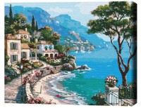 Картина по номерам Brushme Итальянская набережная (RBS51971FC) фото №1 — интернет-магазин Desire.md