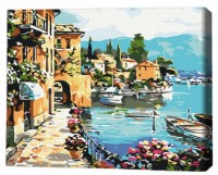 Картина по номерам Brushme Летняя набережная (RBS32191FC) фото №1 — интернет-магазин Desire.md