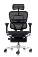 Scaun de birou Comfort T-168-B1 5D-L Ergohuman Elite 2 Legrest Black imaginea #2 — magazin online Desire.md