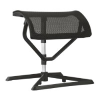 Suport pentru picioare Comfort T-168-B1 LEGpro Ottoman Black
