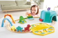 Детский набор дорога Hape Dinosaur Train Bucket (E3828) фото №6 — интернет-магазин Desire.md