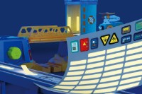 Set jucării transport Hape Mars Mission Launch (E3798) imaginea #4 — magazin online Desire.md