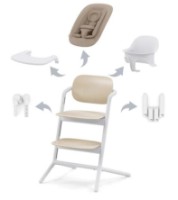 Scaun de masa Cybex Lemo 4in1 Sand White imaginea #1 — magazin online Desire.md