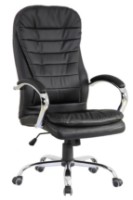 Scaun de birou Magnusplus MC 021 Black/Chrome