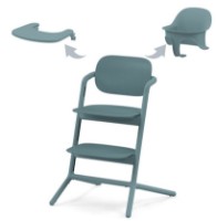 Стульчик для кормления Cybex Lemo Set 3in1 Stone Blue фото №2 — интернет-магазин Desire.md
