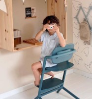 Стульчик для кормления Cybex Lemo Set 3in1 Stone Blue фото №9 — интернет-магазин Desire.md