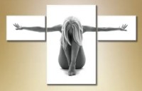 Картина ArtPoster Triptych Nude girl (1523133)