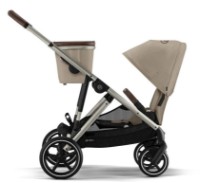 Коляска Cybex e-Gazelle S Almond Beige фото №7 — интернет-магазин Desire.md