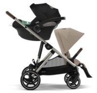 Коляска Cybex e-Gazelle S Almond Beige фото №9 — интернет-магазин Desire.md