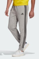 Pantaloni spotivi pentru bărbați Adidas Essentials French Terry Tapered Cuff 3-Stripes Medium Grey Heather/Black, s.L imaginea #2 — magazin online Desire.md