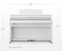 Цифровое пианино Kawai CA501W White фото №2 — интернет-магазин Desire.md