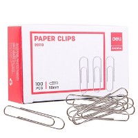 Agrafe de hârtie Deli Essential 100pcs (39713) imaginea #2 — magazin online Desire.md