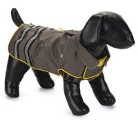 Palton pentru câini Beeztees Seja Grey/Yellow 32cm (766592)