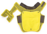 Palton pentru câini Beeztees Seja Grey/Yellow 68cm (766600) imaginea #3 — magazin online Desire.md