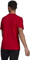 Мужская футболка Adidas Shirt Essentials Big Logo Scarlet/White, s.L фото №3 — интернет-магазин Desire.md