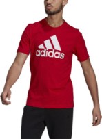 Мужская футболка Adidas Shirt Essentials Big Logo Scarlet/White, s.M фото №2 — интернет-магазин Desire.md