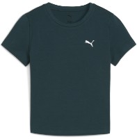 Женская футболка Puma Wardrobe Ess Slim Tee Green Terrain, s.S