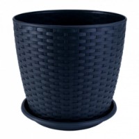 Цветочный горшок Aleana 114057 ratan 20x18