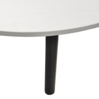 Masă pentru bucătărie Deco Fusion Rondo 3 120x75H White imaginea #2 — magazin online Desire.md