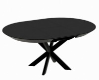 Masă pentru bucătărie Deco Nova Furnir Black Top/Black Legs imaginea #4 — magazin online Desire.md