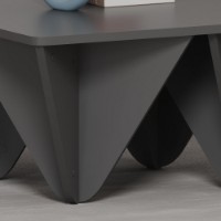 Măsuţă cafea Showdeko Diamond Anthracite imaginea #5 — magazin online Desire.md