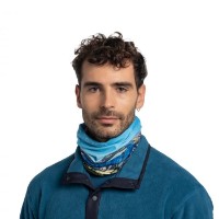 Headwear multifuncțional Buff Coolnet UV Glacier imaginea #4 — magazin online Desire.md