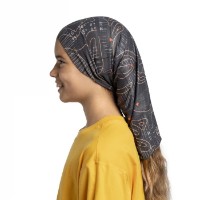 Headwear multifuncțional Buff Coolnet UV Suber Graphite imaginea #4 — magazin online Desire.md