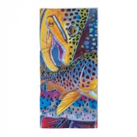 Headwear multifuncțional Buff CoolNet UV Trout Confetti imaginea #2 — magazin online Desire.md