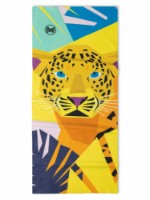 Headwear multifuncțional Buff Kids Coolnet UV Sutah Blazing Yellow imaginea #2 — magazin online Desire.md