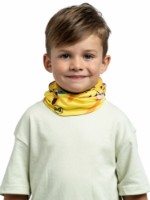 Headwear multifuncțional Buff Kids Coolnet UV Sutah Blazing Yellow imaginea #3 — magazin online Desire.md
