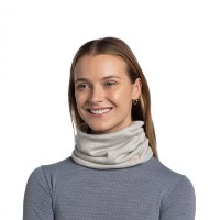 Headwear multifuncțional Buff Merino Heavyweight Neckwarmer Cloud imaginea #3 — magazin online Desire.md
